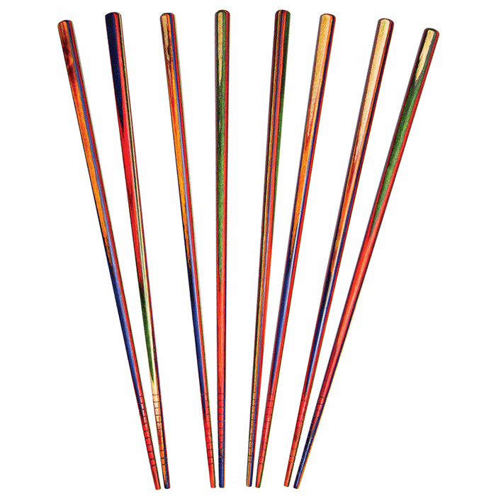 Totally Bamboo Baltique Marrakesh 4-Pair Chopstick Set