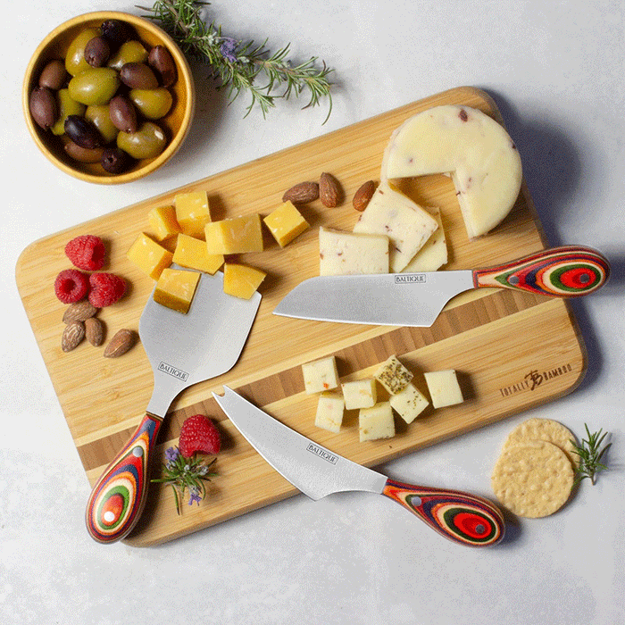 Totally Bamboo Marrakesh 3 Piece Cheese Knife Set