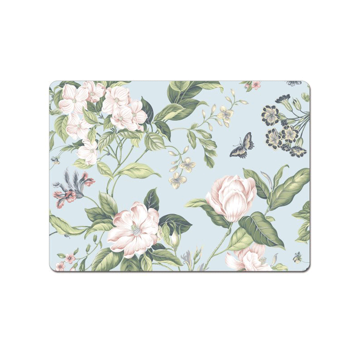 Cala Home Set of 4 Pearl Garden Images Placemats