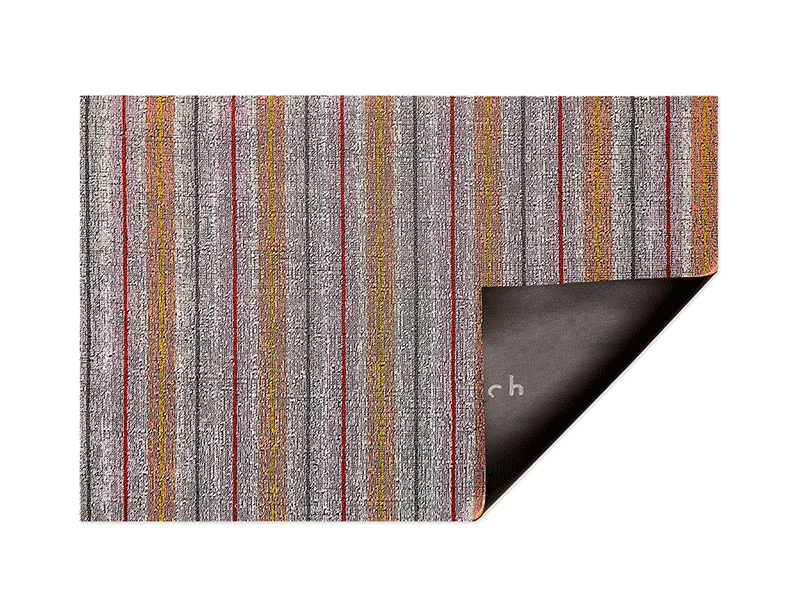 Chilewich Shag Rug Bon Bon Ribbon Stripe