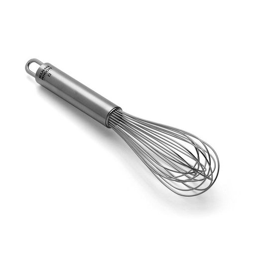 Stainless Steel Turner with Wood Handle, 10 - Whisk