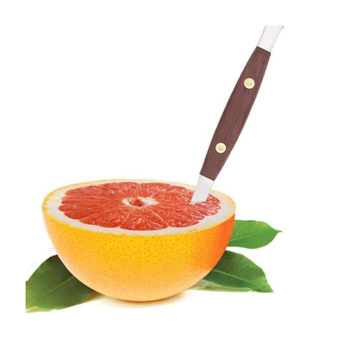 Grapefruit Knife Curved Serrated Blade Knife - Fruit Slicer Cutter small  Serrated Knife Kitchen Curved Grapefruit Knife Orange Slicer Cutter - Fruit