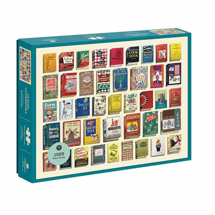 Classic Cookbooks 1000 Piece Jigsaw Puzzle