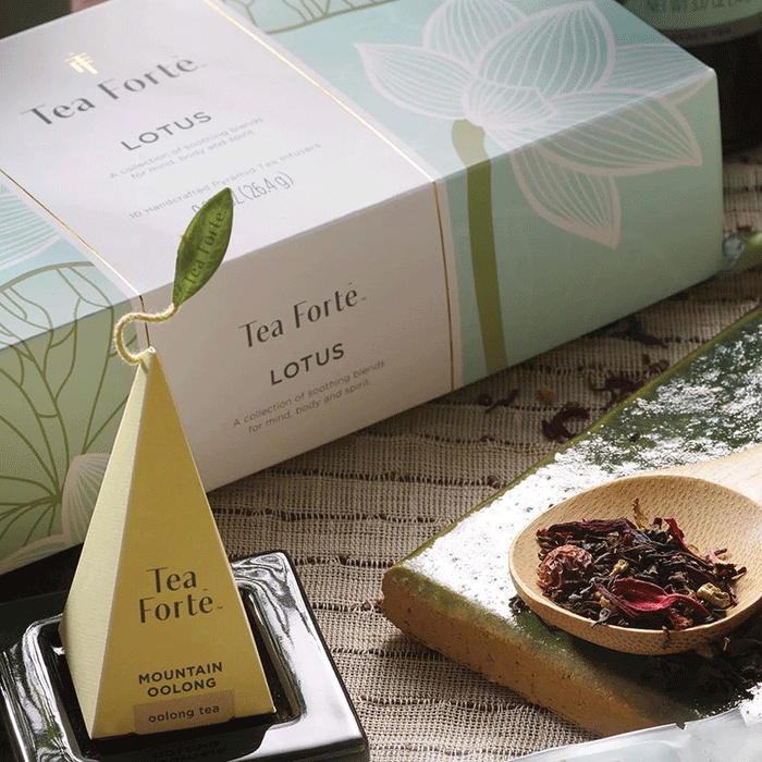 Tea Forte Lotus Tea Assortment Petite Box