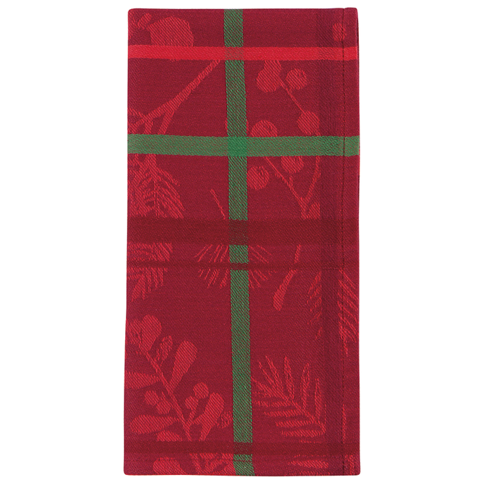 Set of 4 Winterberry Jacquard Napkins