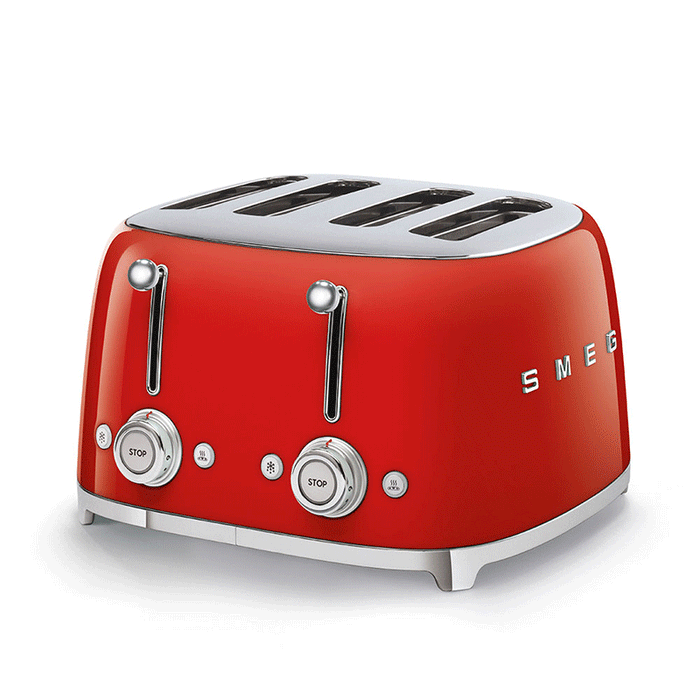 Smeg 4 Slot Toaster - Open Box Special