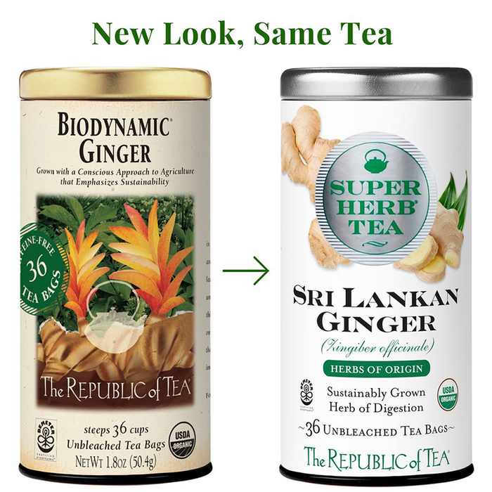 Republic of Tea Organic Sri Lankan Ginger Tea