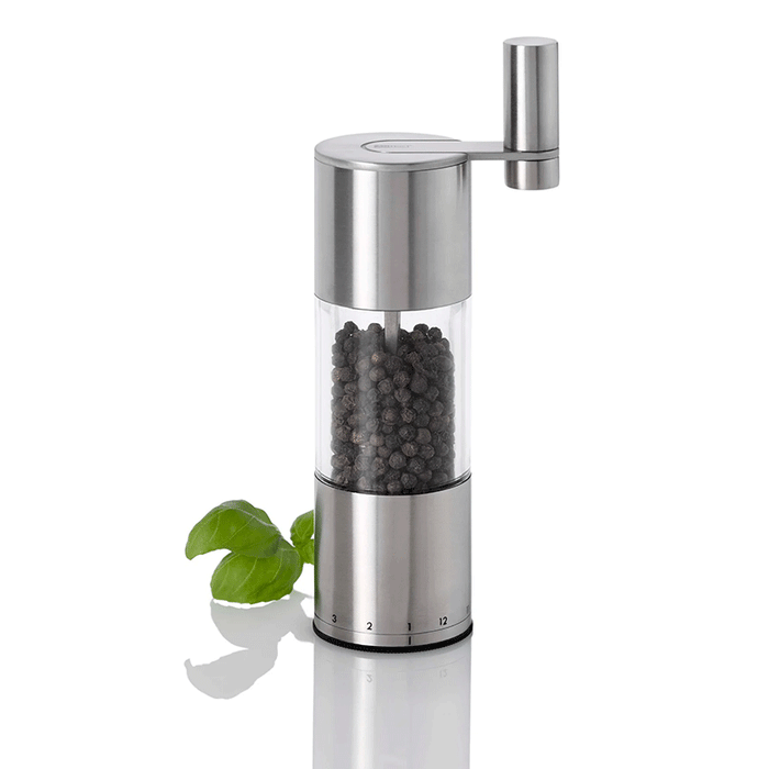 AdHoc Select Geared Stainless Steel Salt & Pepper Mill