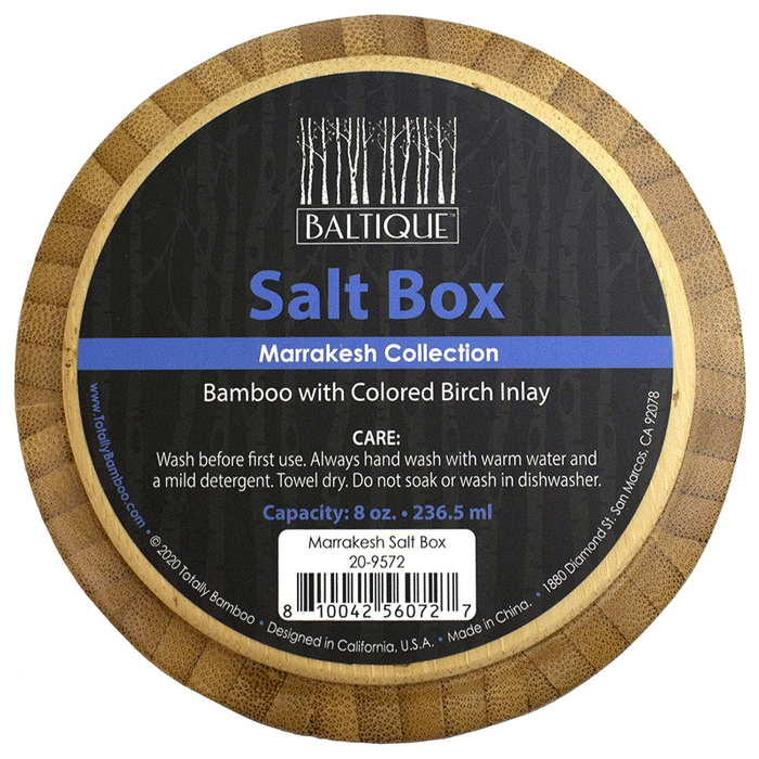 Totally Bamboo Marrakesh Salt Box