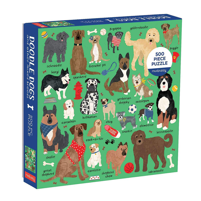 Doodle Dogs 500 Piece Puzzle