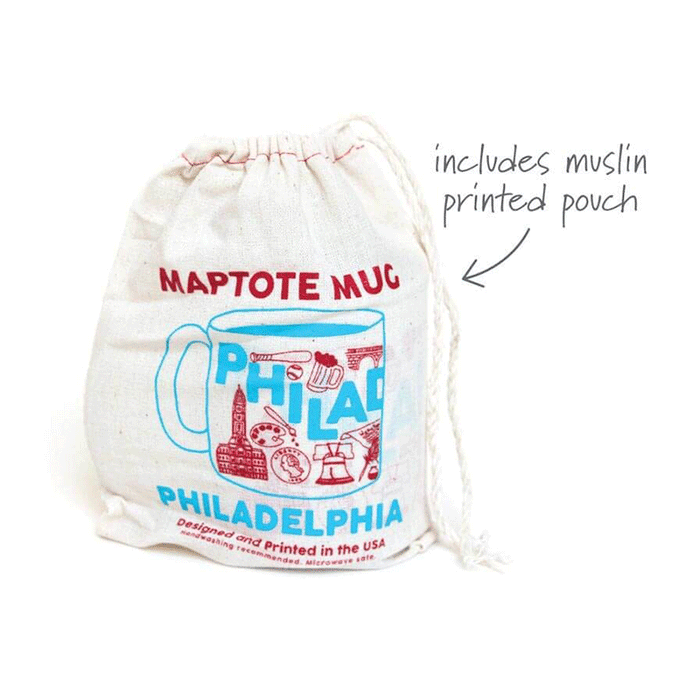 Maptote Philadelphia Mug