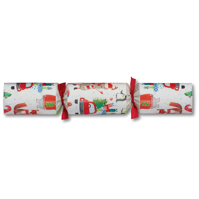 Robin Reed 6 pc Racing Elf Christmas Crackers