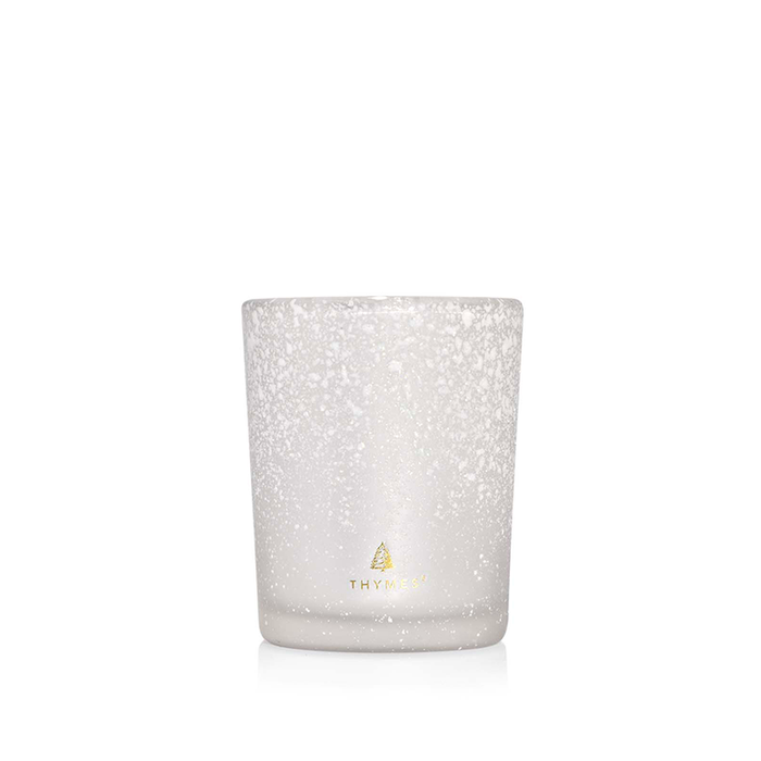 Thymes Frasier Fir Flocked Votive Candle