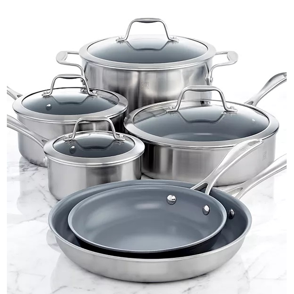  ZWILLING Spirit Stainless Stainless Steel Cookware Set