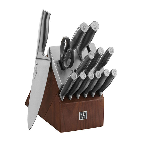 Cuisinart Classic 13-Piece White Stainless Steel Knife Block Set with 9-Knives Sharpening Steel and All-Purpose Sheers