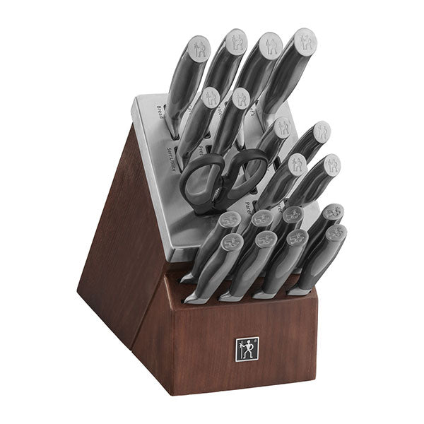 HENCKELS Graphite 20-pc Self-Sharpening Knife Set with Block, Chef