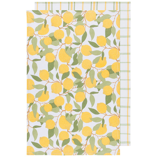 Set of 2 SWEET AS CAN BEE Honey Bee Terry Kitchen Towels by Kay Dee Designs  