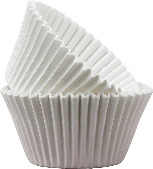 Jumbo Baking Cups - White 24/Pkg