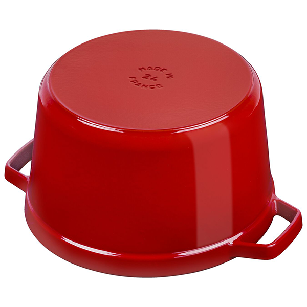 Lodge® 6 Quart Red Enameled Cast Iron Dutch Oven