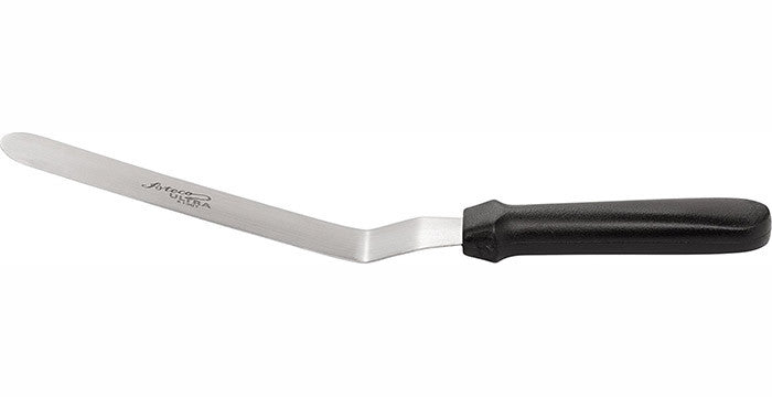 Ateco 1335 Offset Spatula with 4.5-Inch Stainless Steel Blade, Plastic Handle, Dishwasher Safe Icing