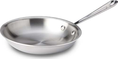 All-Clad D3 Stainless Steel 3-Ply Bonded 12- inch Fry-Pan with lid