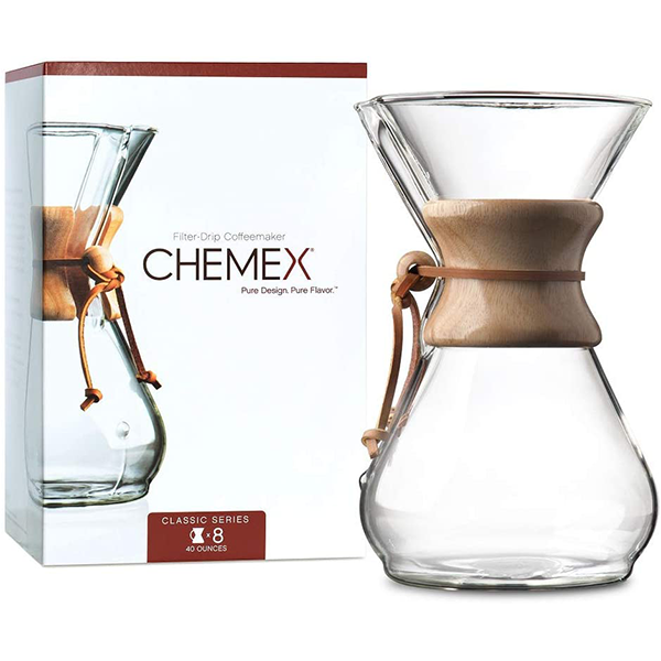 CHEMEX 10 CUP FILTER DRIP COFFEE MAKER