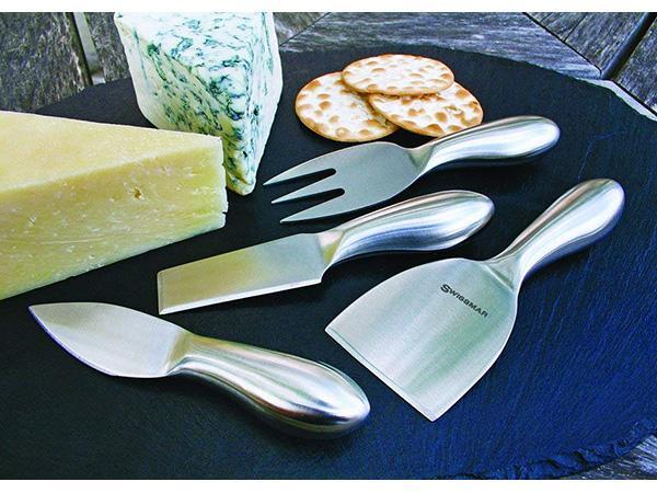 Zwilling Cheese Knife Set, 3 Piece, Stainless Steel - Spoons N Spice