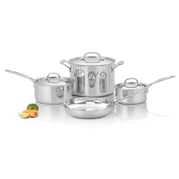 Cuisinart 766-24 Chef's Classic 8-Quart Stockpot with Cover, Stainless Steel