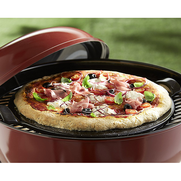  Emile Henry Flame Top Pizza Stone, 14.5, Figue: Pizza Brick:  Home & Kitchen