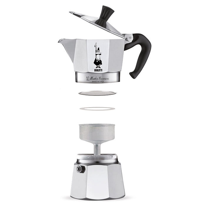 Bialetti Moka Express Stovetop Espresso Maker, 12 Cup - Cupper's