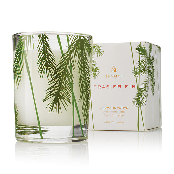 Thymes Frasier Fir Aromatic Candle Green 20 Oz. New 1 Wick
