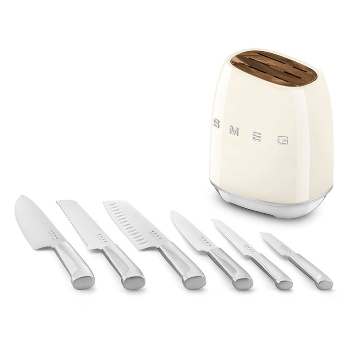 Smeg Knife Block Set — KitchenKapers