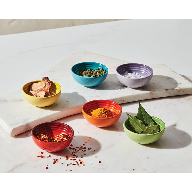Le Creuset 6 Piece Multi-Color Pinch Bowl Set — KitchenKapers
