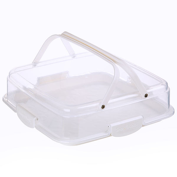 Handle Snackle Box Large Capacity Clear Organizer for Party Entertaining  Picnic