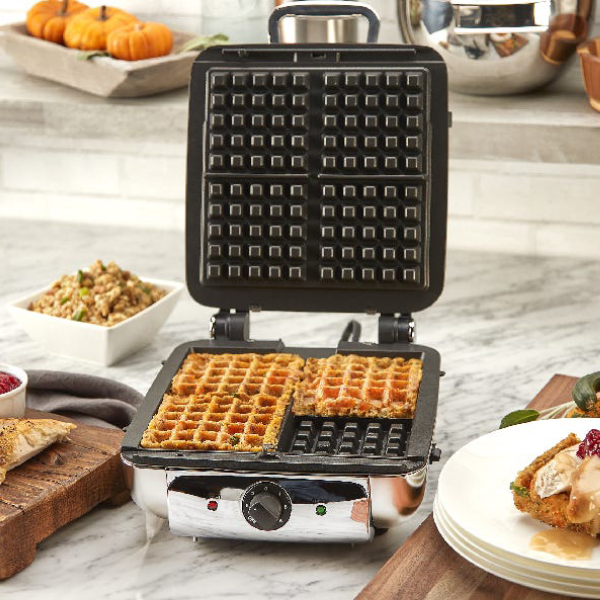 Double-Sided Frying Pan, Double-Sided Grill Pan,Non-Stick Frying Pan, Waffle Maker for Cake Toast Sandwich, Snack Griddle Pan for Breakfast