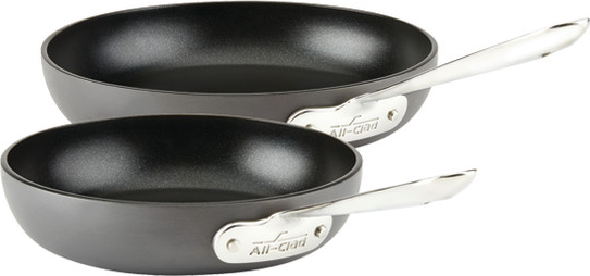 All-Clad Essentials Nonstick Small Fry Pan and Sauce Pan Set