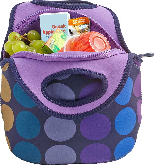  BUILT 5252302 Gourmet Getaway Neoprene Lunch Tote, One Size,  Celestial Blue: Home & Kitchen