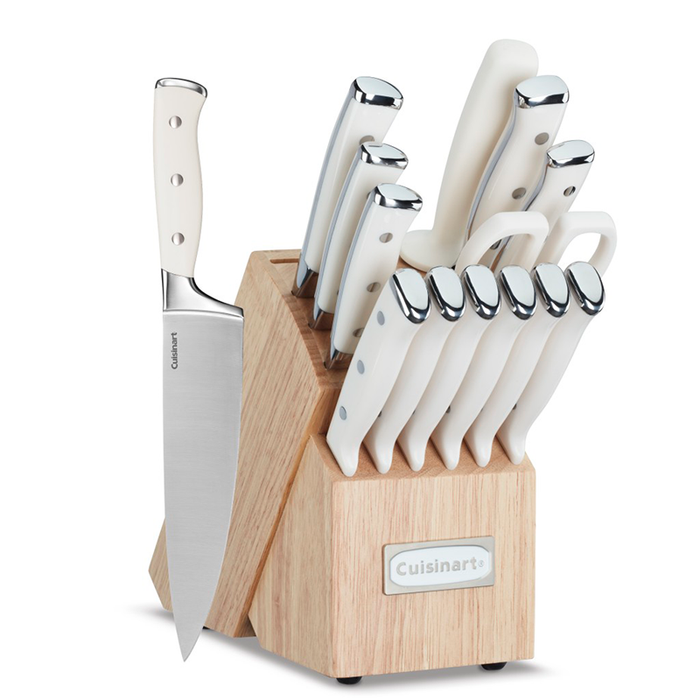 Cuisinart Classic 15pc Forged Triple Rivet Cutlery Block Set C77TR-15PPS  86279075635