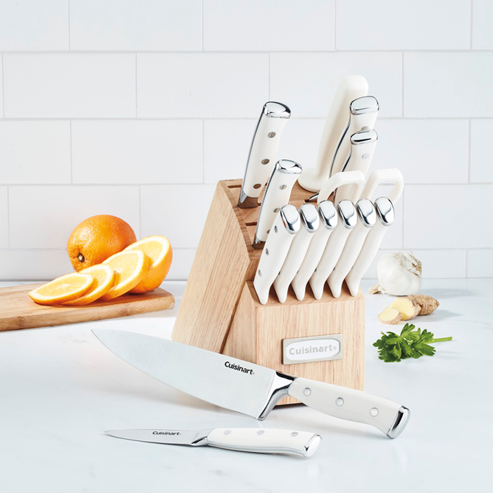 Cuisinart 15-piece Triple Rivet Cutlery Block Set
