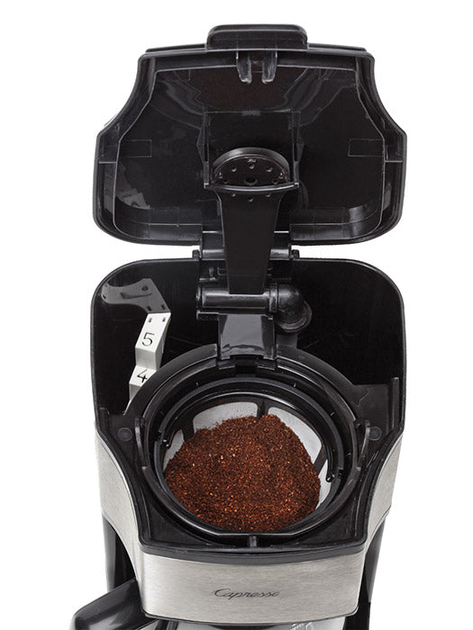 5-Cup Drip Coffee Maker - 25 Oz Electric Machine with Reusable Filter