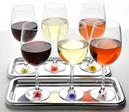 Assorted Silicone Wine Glass Drying Mats