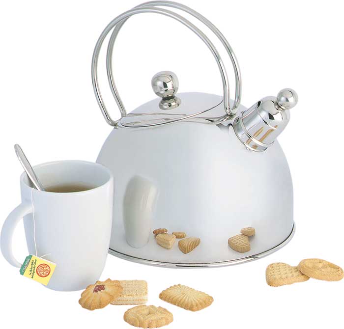 All-Clad Stainless Steel Whistling Tea Kettle, 2 Quarts