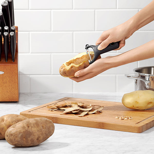 OXO Good Grips Y Peeler Stainless Steel Blade With Potato Eyer