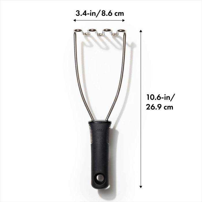 Cheers.US Stainless Steel Potato Masher, Hand Potato Smasher with Non-slip  Handle Potato Masher,Vegetable Masher,Cooking And Kitchen Gadget for Baby  Food Fruit Vegetable 