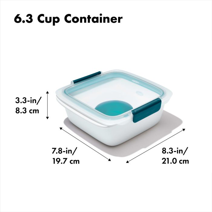 Prep & Go 4.1-Cup Divided Container