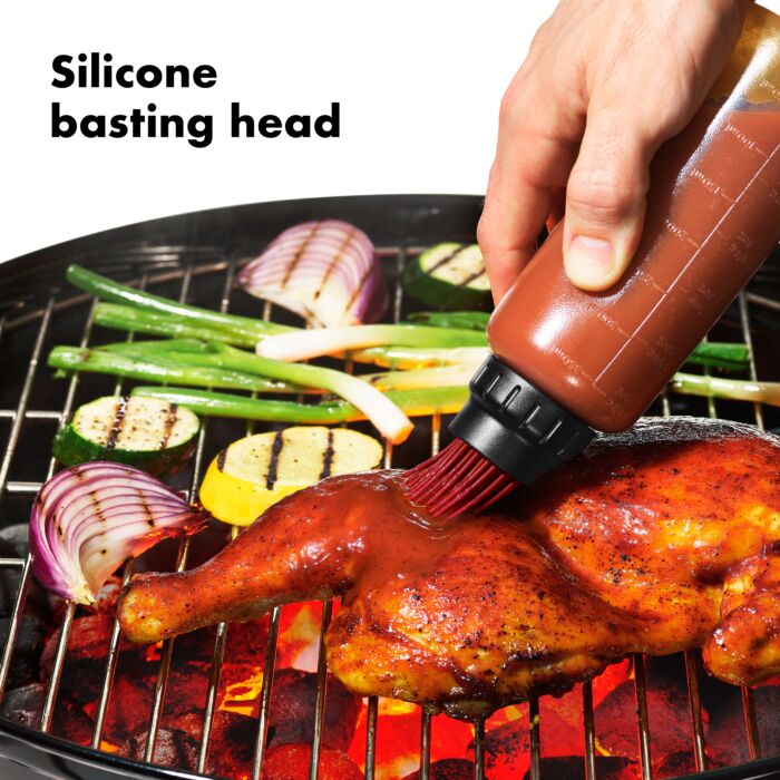 KitchenKapers Basting Bottle — and OXO Grilling