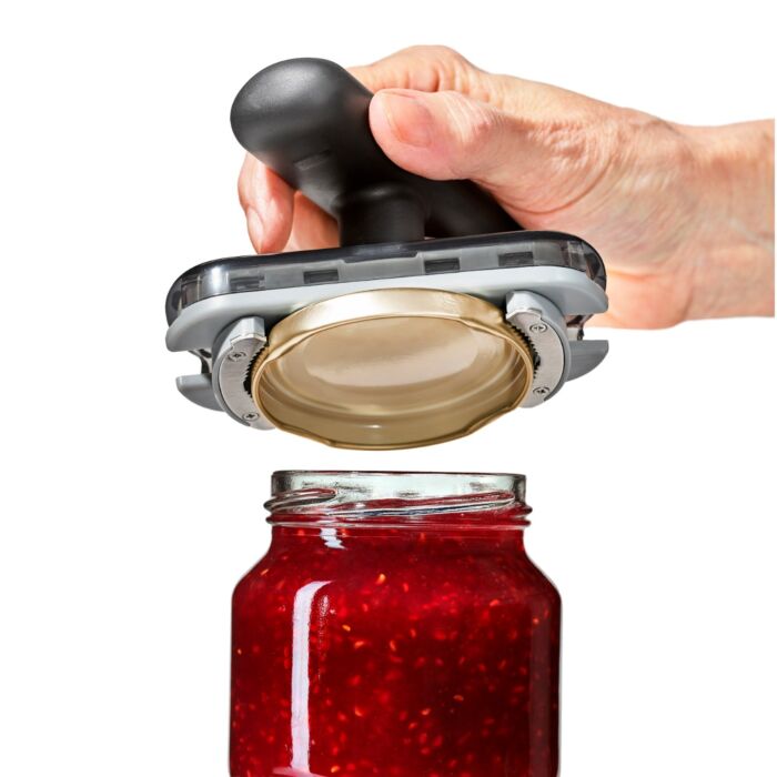 JarKey Jar Opener - The Original Jar Pop - Solid Red