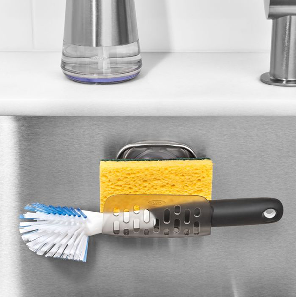 Magnetic In-Sink Brush Holder – Tovolo