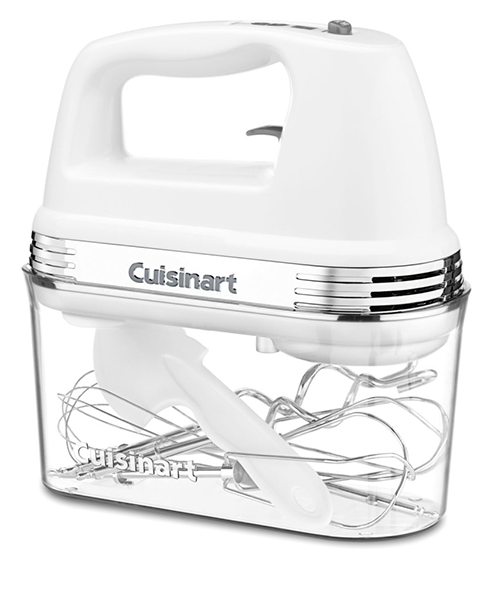 Cuisinart HM-3 Power Advantage 3-Speed Hand Mixer White HM-3