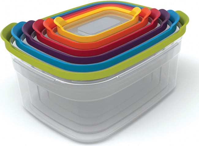 Joie Stretch Lids Storage Silicone Reusable 3-Piece Eco-Friendly Multicolor
